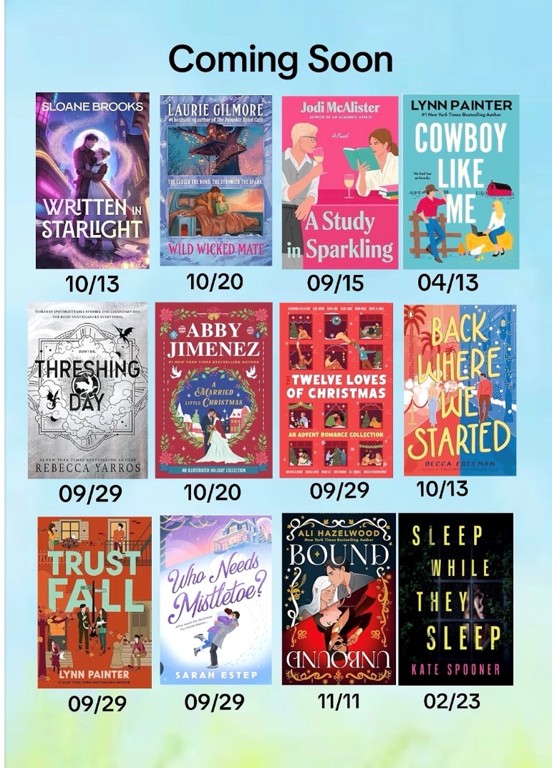 Blog: New Books Coming Soon