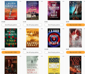 Romantic Suspense Favorites